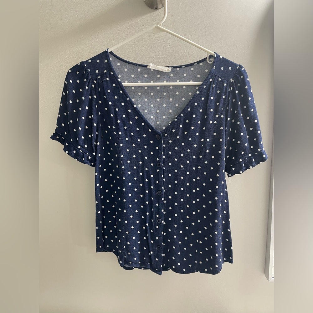 Elodie Polka Dot Top